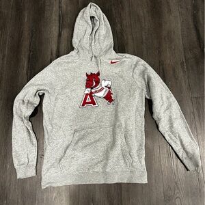 Arkansas Men’s Nike Gray Hoodie